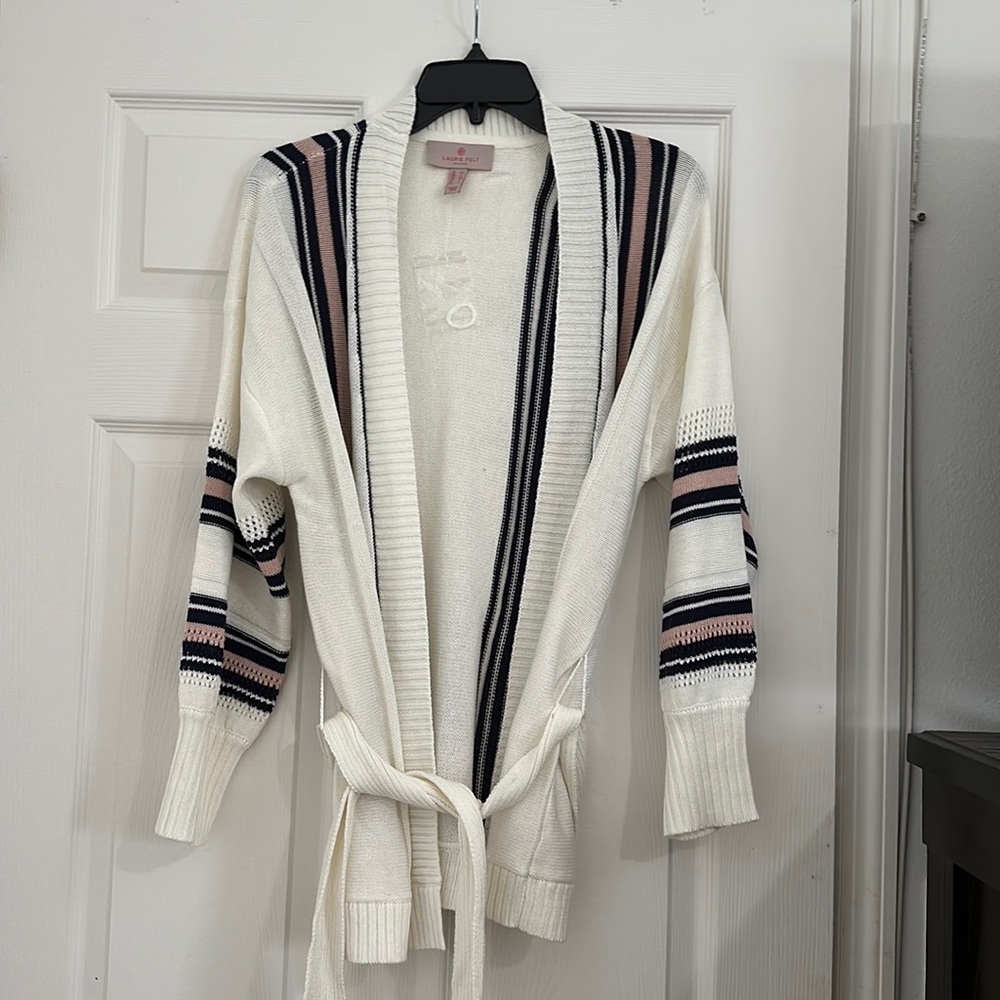 Laurie Felt tie waist sweater